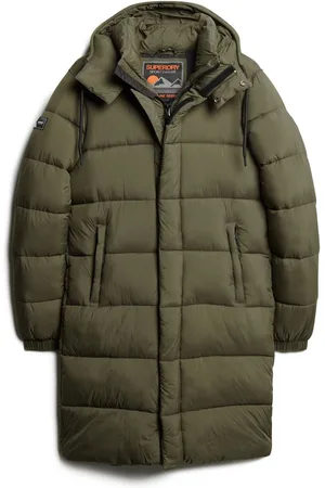 Superdry Ripstop Longline Puffer Coat JacketM
