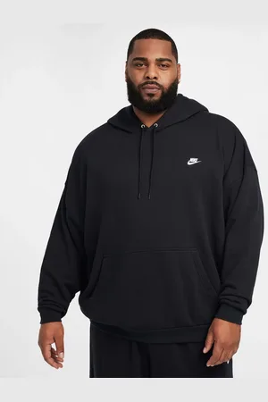 Nike Oversized Club Fleece French Terry Pullover 100% Cotton HoodieX-large