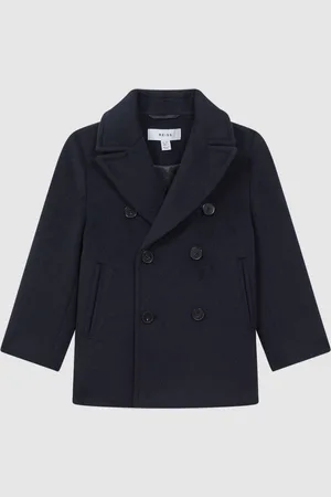 Reiss Bergamo Wool-Blend Twill Double-Breasted Coat5