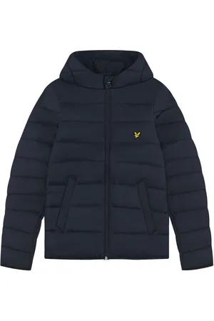 Lyle & Scott Gewatteerd jack met capuchon voor jongens3