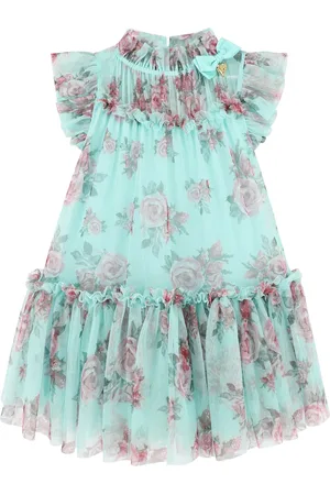 Angels Face Green Marigold Roses Dress98104cm