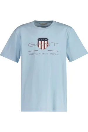 GANT Shield Crew Neck 100% Cotton T-Shirt24 maanden (92 cm)