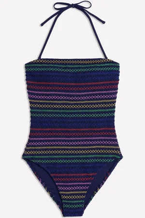 Boden Milos Smocked Swimsuit36