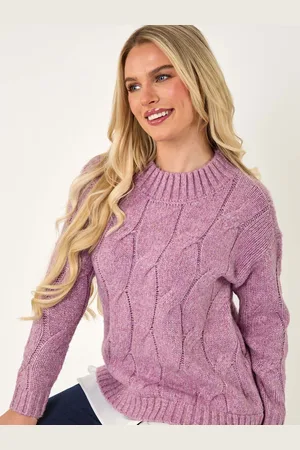 Roman Petite Cable Detail Shirt Jumper42