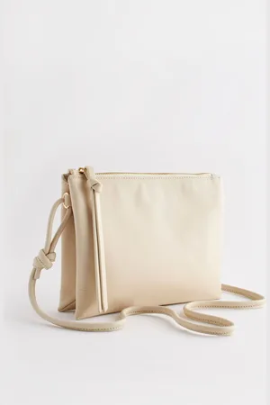 Next Leren crossbody-tasEén