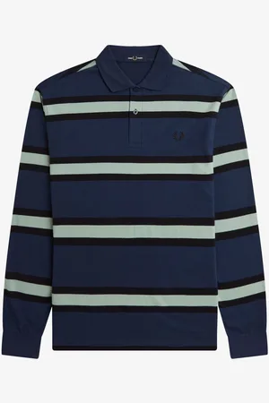 Fred Perry LS Rugby Polo ShirtX-large