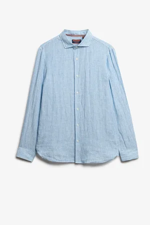 Superdry Vacation Long Sleeve 100% Linen Shirt3X-Large