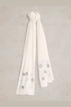 White Stuff Embroidered Scarfeen