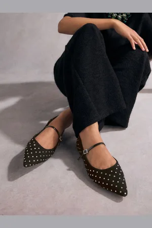 Next Tabitha Simmons Hai Studded Point Toe Mary Jane ShoesEU 40 (UK 6.5)
