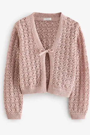 Next Sequin Tie Front Cardigan (3-16yrs)4 Jaar (104cm)