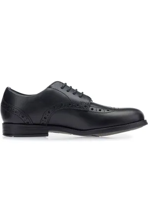 Start Rite Start-Rite Pri brogues met vetersluiting en zwarte leren schoolschoenen F & G FitEU31 F (UK 12.5)