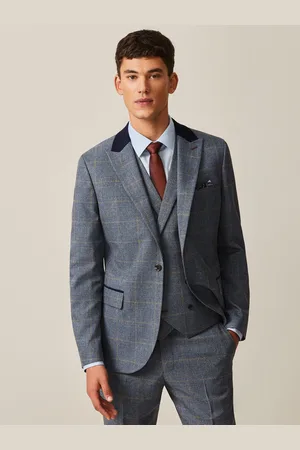 Next Maatgesneden kostuum met ruit: colbert52 Long (UK 42 L)