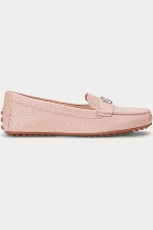 Ralph Lauren Barnsbury instappers van gekorreld leereu38