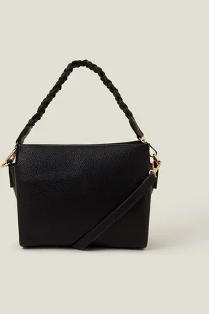 Accessorize Braid Strap Faux Leather Cross-Body Bageen