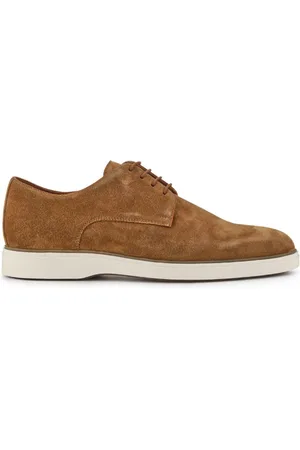 JONES BOOTMAKER Kolten Leather Lace-Up Shoesuk11eu45