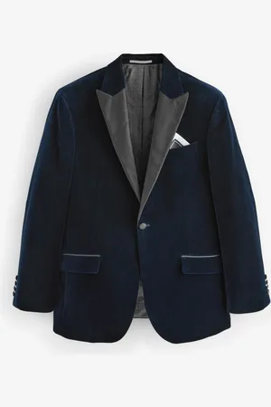 Next Signature Pontoglio Italian Fabric Velvet Blazer44 L