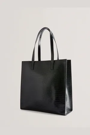 Ted Baker Croccon Croc Effect Large Icon BagEén