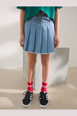 Next Denim Pleated Skirt (3-16yrs)158164cm