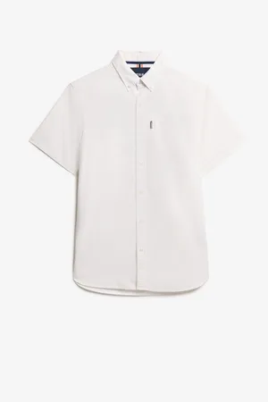 Superdry Oxford Short Sleeve 100% Cotton ShirtSmall