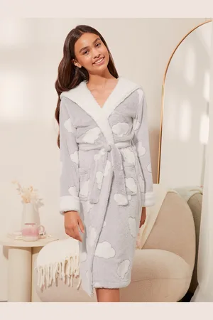 Lipsy London Zacht aanvoelende fleece badjas van (3