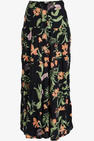 Roxy Floral Print Sweetwater Maxi Skirtmedium