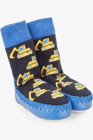 JoJo Maman Bébé Moccasin pantoffelsokken6