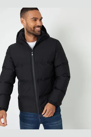 Threadbare Waterdichte pufferjas met capuchonS