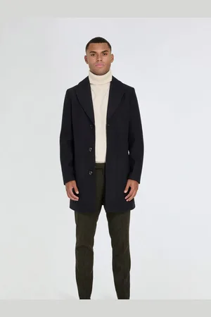 Harry Brown Josh Wool Melton Overcoat44