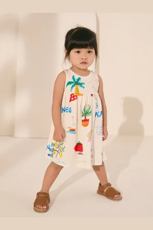 Next Sleeveless Jersey 100% Cotton Dress (3mths-7yrs)110116cm