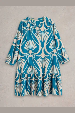 White Stuff Otto Linen Blend Dress44