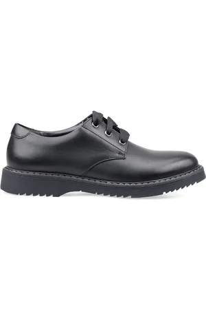 Start Rite Start-Rite Impact Lace Up Black Leather School ShoesEU 35 G (UK 2.5)