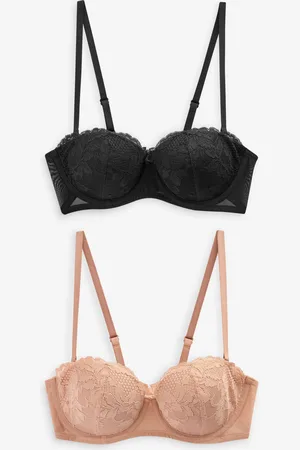 Next Set van 2 kanten strapless multiway beha
