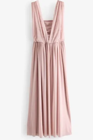 Next Varieerbare lange mesh bruidsmeisjesjurkEU 40 Tall (UK 12 T)