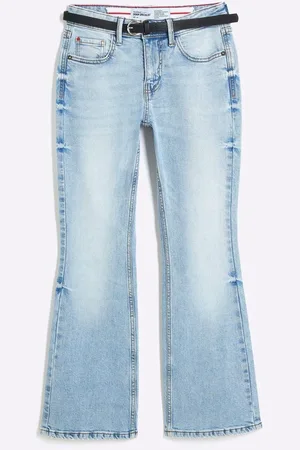 River Island Petite Bootcut Mid Rise Jeans12 XS