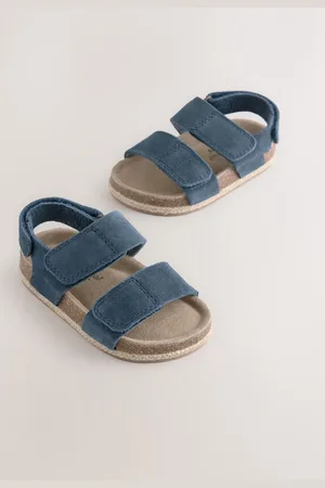 Next Sandalen met kurken voetbed en twee bandjesuk8eu255