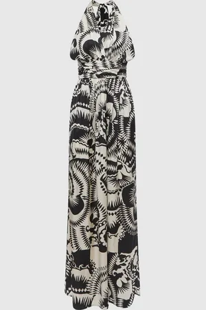 Reiss Hallie haltemaxi-jurk met print32