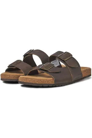 JACK & JONES Leather Buckle Sandalsuk6eu39