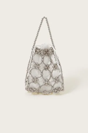 Monsoon Beau Beaded Drawstring Bageen