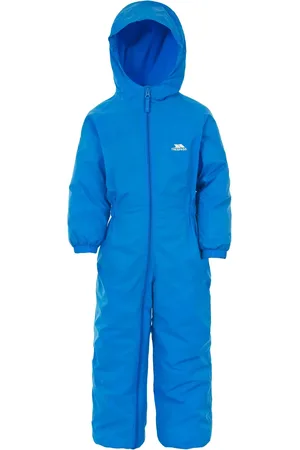 Trespass Blue Dripdrop Childs Rain Suit2