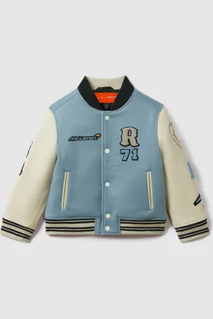 Reiss McLaren F1 leren varsity-jack5