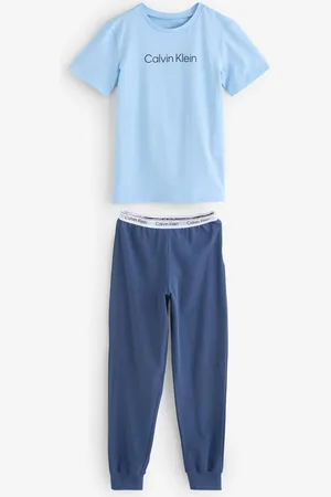 Calvin Klein Modern T-Shirt And Cuffed Trousers Knit Pyjama Set14