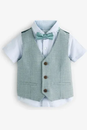 Next Waistcoat, Shirt and Bow Tie Set (3mths-9yrs)3