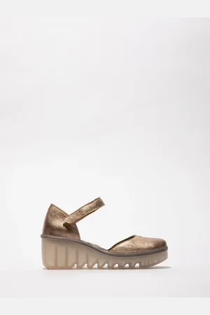 Fly London Biso Ankle Strap Wedge Shoeseu38