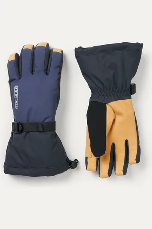 Sealskinz Fransham Waterproof Thermal Ski Gauntlet Black GlovesS
