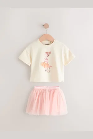 Next Short Sleeve Top And Skirt Set (3mths-7yrs)3