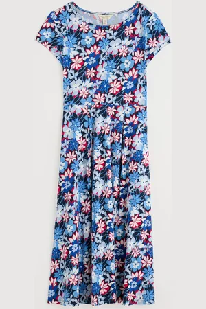 Seasalt Cornwall Petite Wild Bouquet Jersey Midi Dress38