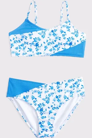 Abercrombie & Fitch Floral Print Bikini With Wrap Detail17 jaar