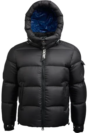 Jack1t EZ Dry Puffer Hooded Black JacketM