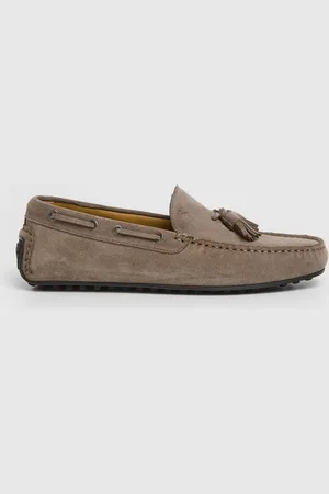 Hackett Suede Driver Loafer With TasselEU 43 (UK 9)