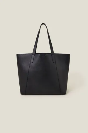 Accessorize Large Pebble Leather Tote BagEén